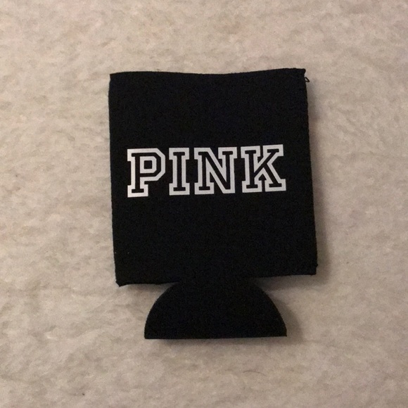 NWOT Limited Edition VS PINK Black Soft Cup Holder